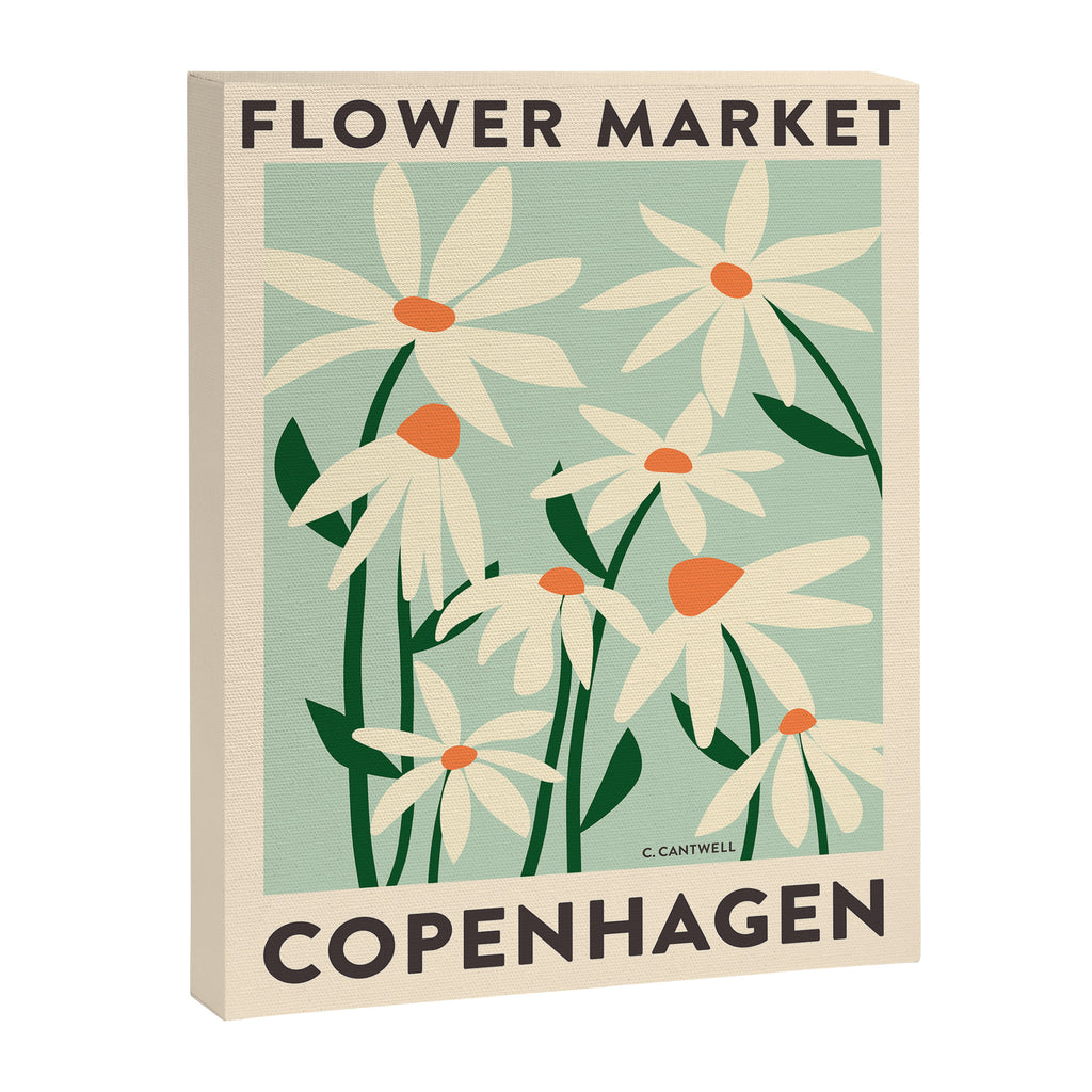 Flower Market Copenhagen - Matisse Inspired Canvas Print Gallery Image 6