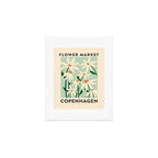 Flower Market Copenhagen - Matisse Inspired Art Print Gallery Image 1