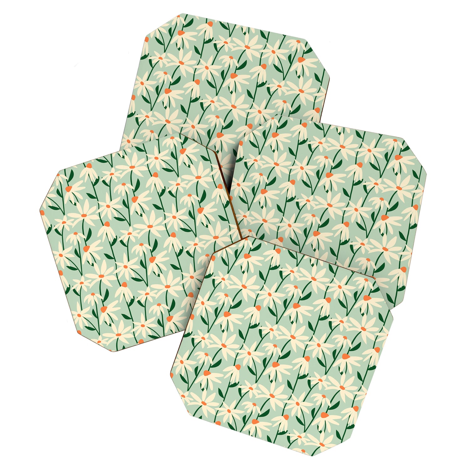Flower Market Copenhagen - Matisse Inspired Coaster Gallery Image 1
