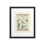 Flower Market Copenhagen - Matisse Inspired Framed Art Print Gallery Image 5