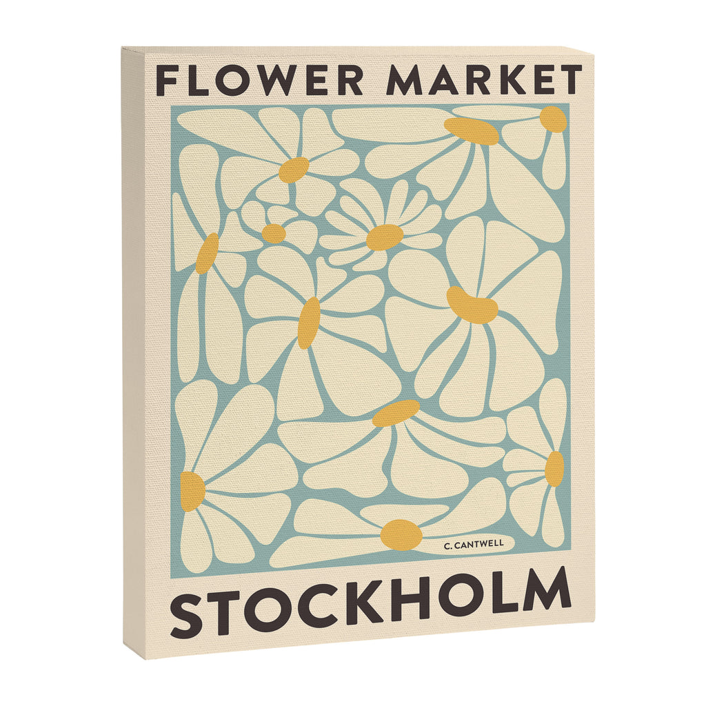 Flower Market Stockholm - Matisse Inspired Canvas Print Gallery Image 6