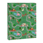 Fursics Cute Dog Park Physics Learning Pattern by Carrie Cantwell Educational STEM Playmat Design Canvas Print Gallery Image 8