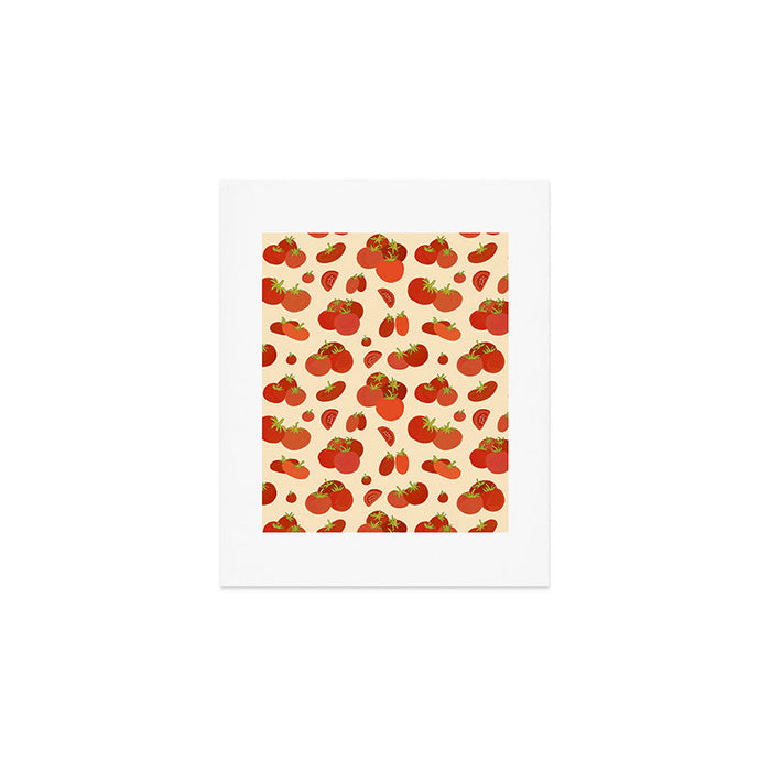 Hand Drawn Italian Roman Pomodori Tomato Classic Mediterranean Art Art Print Gallery Image 1