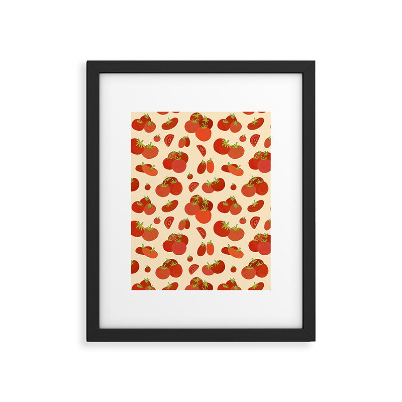 Hand Drawn Italian Roman Pomodori Tomato Classic Mediterranean Art Framed Art Print Gallery Image 6