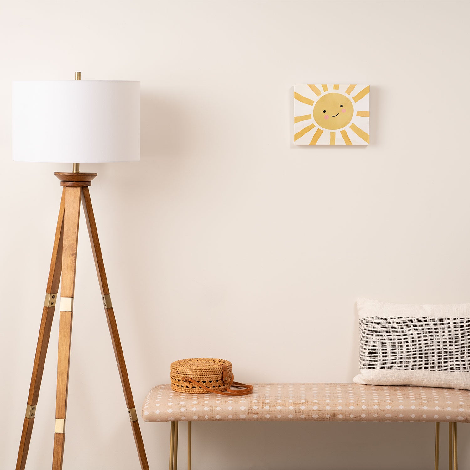 Happy Sun Canvas Print Gallery Image 2