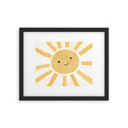 Happy Sun Framed Art Print Gallery Image 6