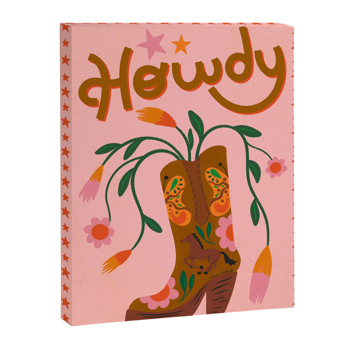 Howdy Canvas Print Gallery Image 1