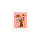Howdy Art Print Gallery Image 1