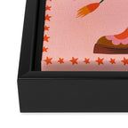 Howdy Framed Canvas Print Gallery Image 3