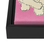 I'm Done With This Shit - Funny Cat Pun Framed Canvas Print Gallery Image 3