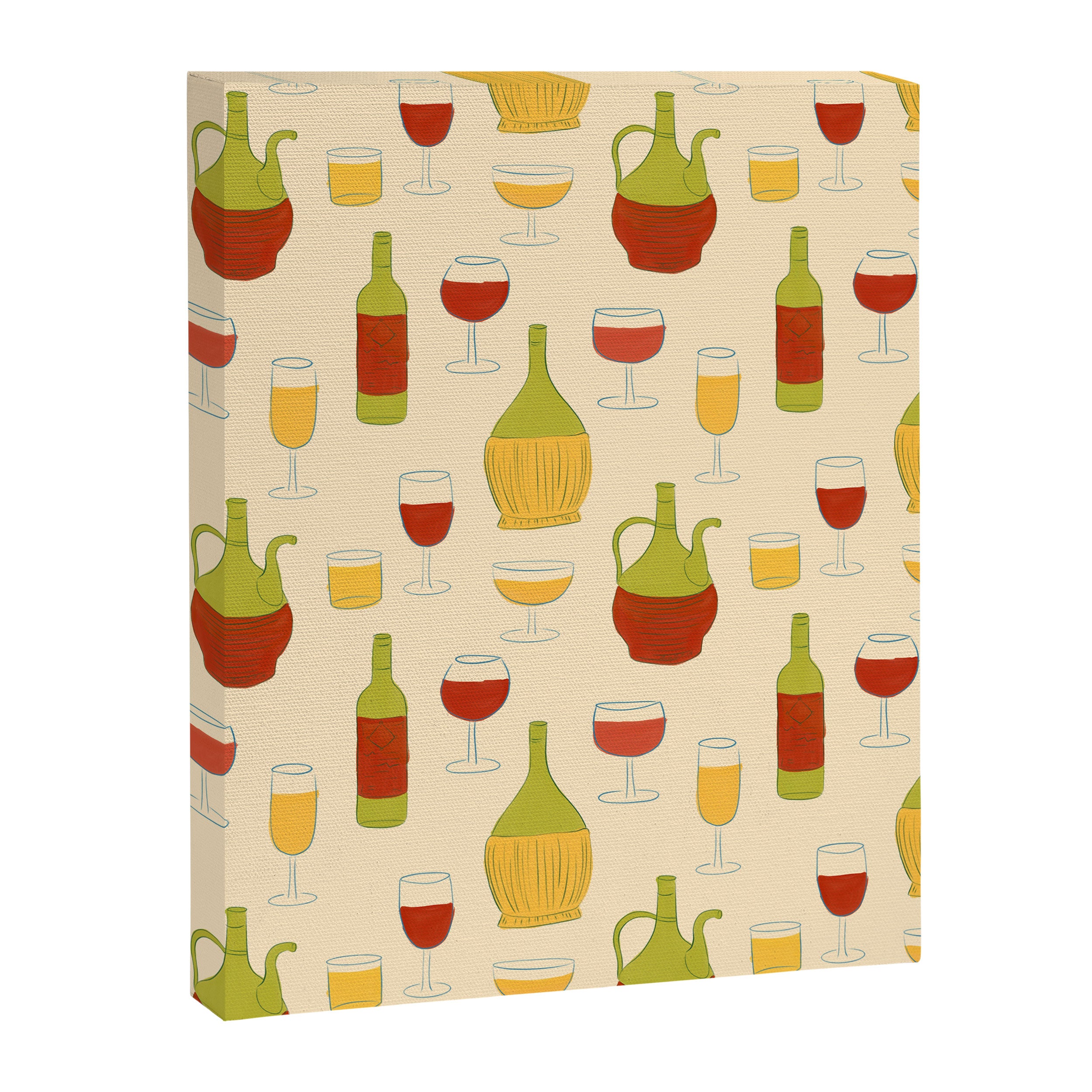 Italian Vino Canvas Print Gallery Image 8
