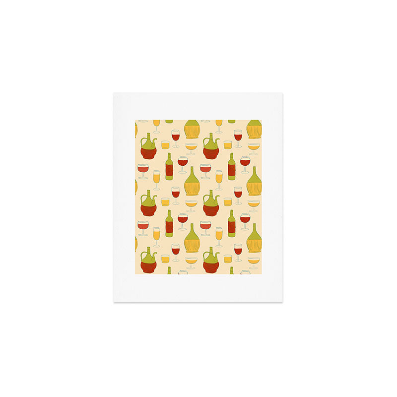 Italian Vino Art Print Gallery Image 1