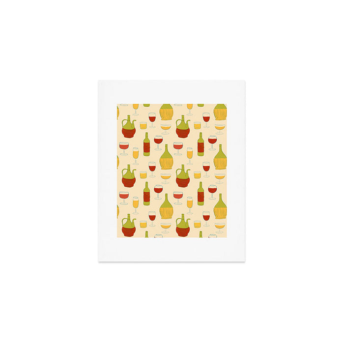 Italian Vino Art Print Gallery Image 1