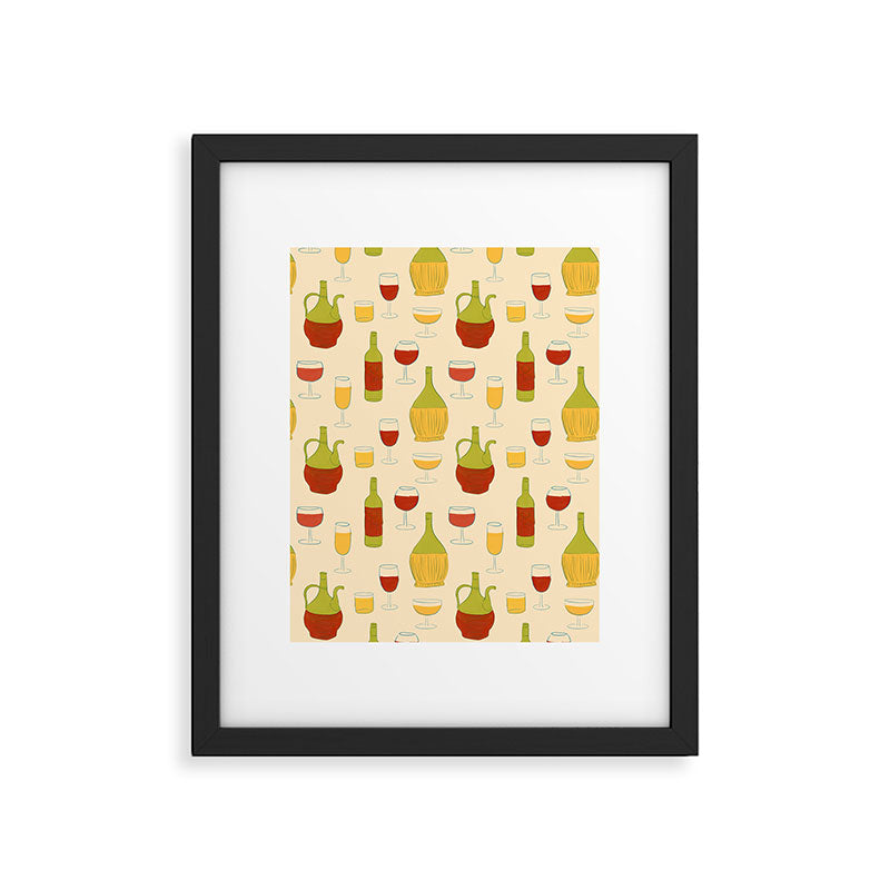 Italian Vino Framed Art Print Gallery Image 6