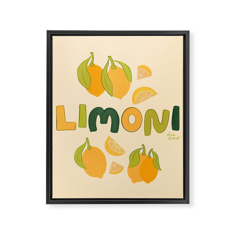 Limoni Framed Canvas Print Gallery Image 8