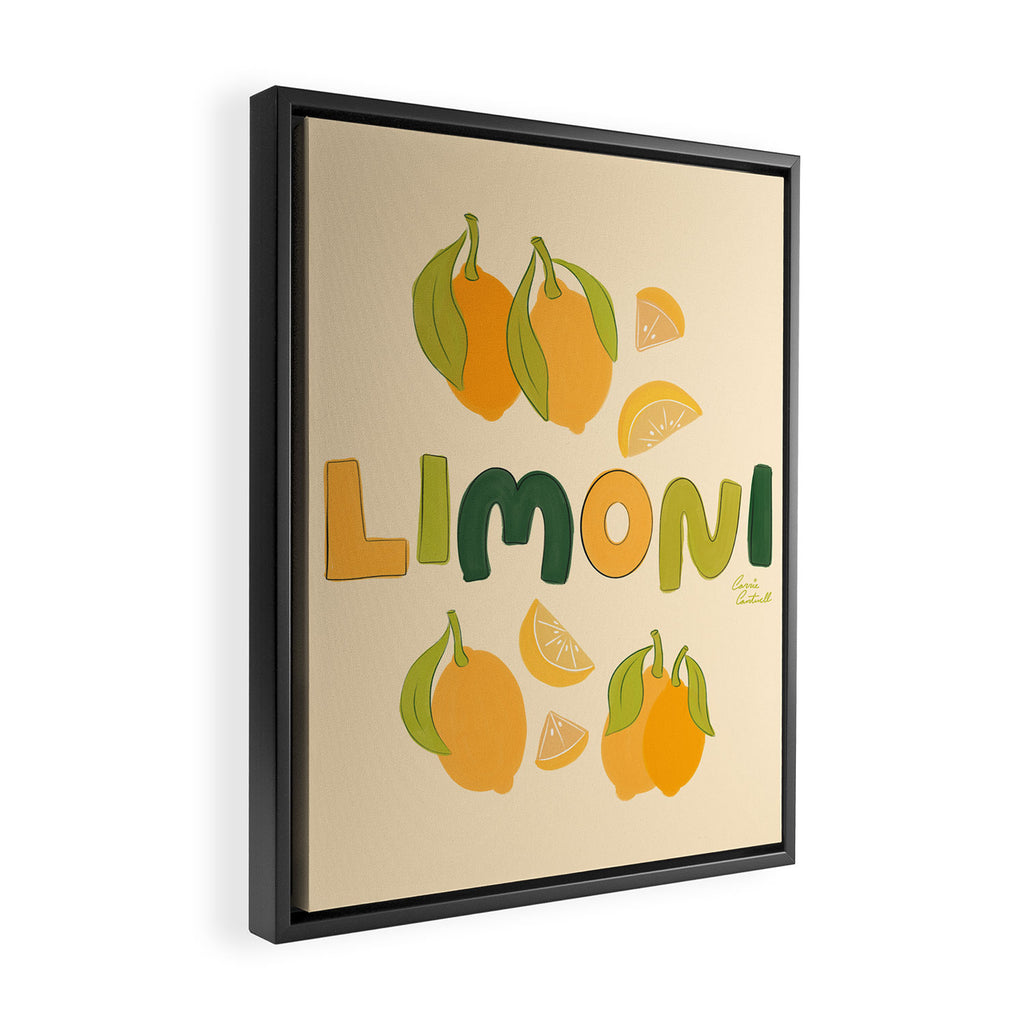 Limoni Framed Canvas Print Gallery Image 2