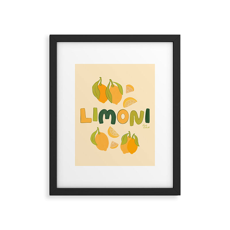 Limoni Framed Art Print Gallery Image 6