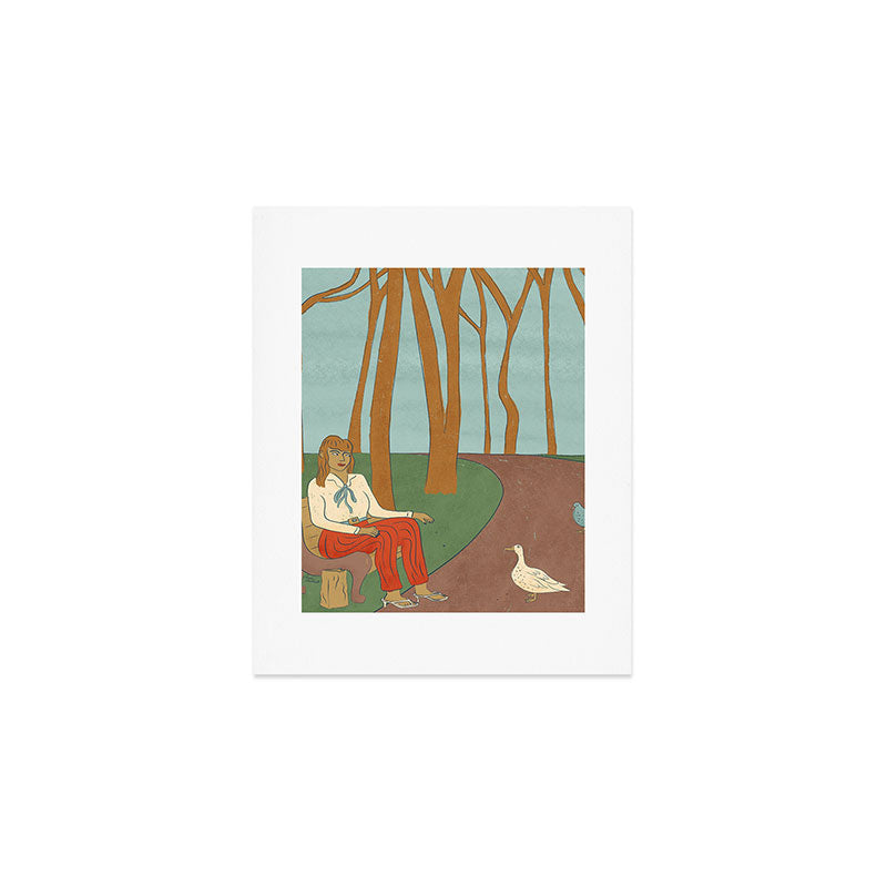 Lunch Break Art Print Gallery Image 1