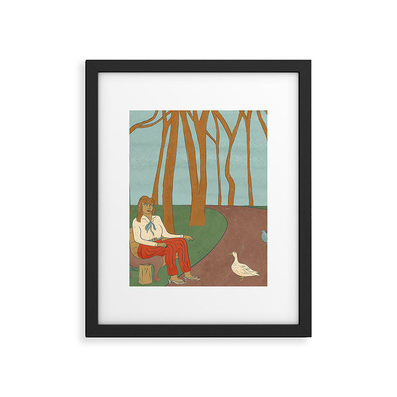 Lunch Break Framed Art Print Gallery Image 6