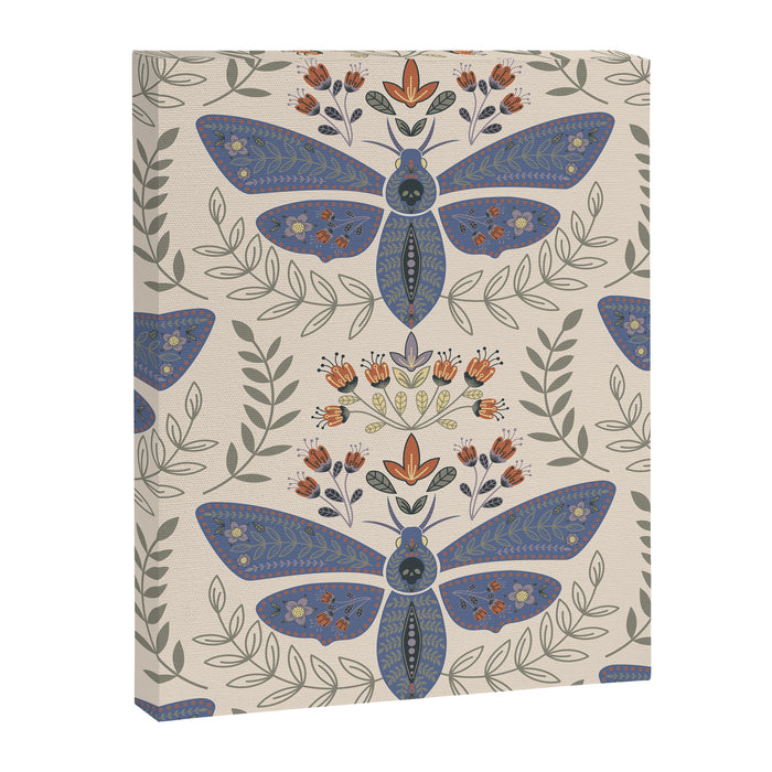 Magical Death Head Moth Canvas Print Gallery Image 1