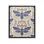 Magical Death Head Moth Framed Canvas Print Gallery Image 8