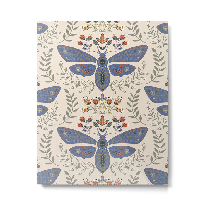 Magical Death Head Moth Metal Print Gallery Image 1