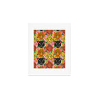 Maximalist Jungle Tiger Cheetah Leopard and Jaguar Art Print Gallery Image 1