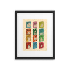 Meowsterpieces of Kiterature - Cat Literature Puns Framed Art Print Gallery Image 6