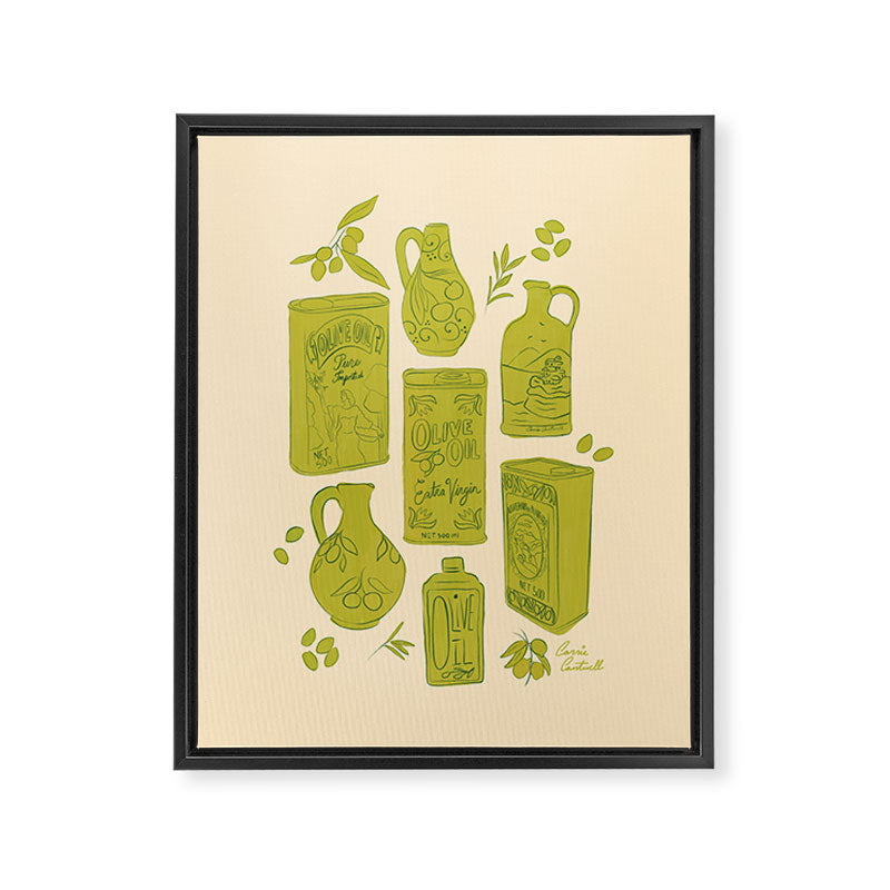 Olives Framed Canvas Print Gallery Image 8