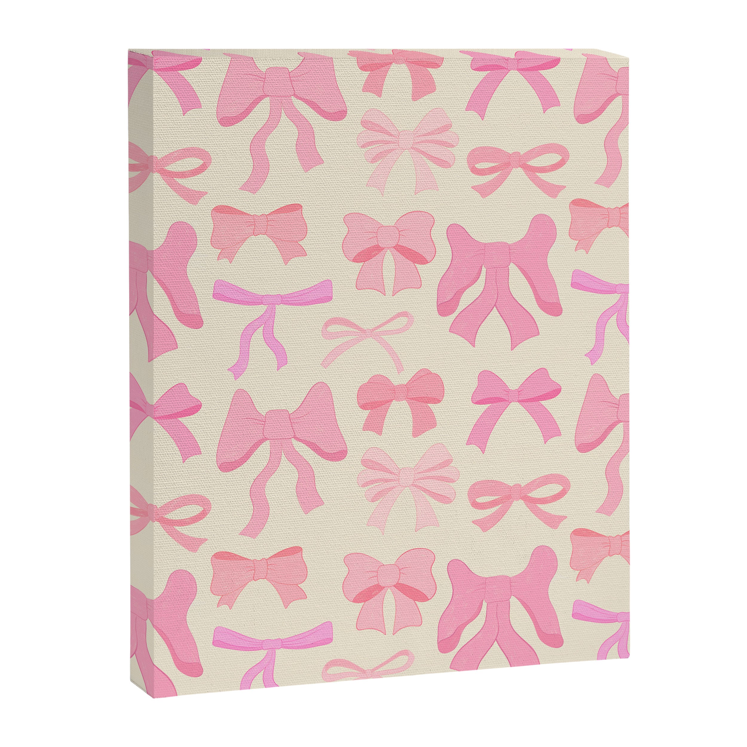 Pink Bows Canvas Print Gallery Image 8