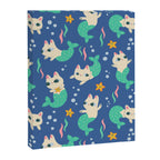 Pretty Purrmaids - Cat Mermaids Canvas Print Gallery Image 8
