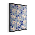 Purrcelin Cats Framed Canvas Print Gallery Image 2