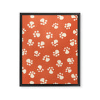 Purrty Paws Framed Canvas Print Gallery Image 8