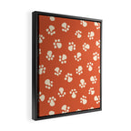 Purrty Paws Framed Canvas Print Gallery Image 2