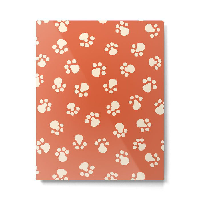 Purrty Paws Metal Print Gallery Image 1