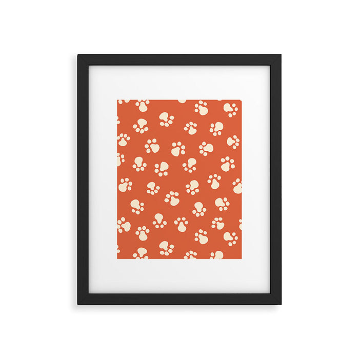 Purrty Paws Framed Art Print Gallery Image 1