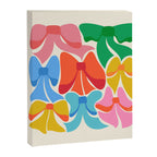 RainBows - Bright Multi Retro Rainbow Bows Canvas Print Gallery Image 8