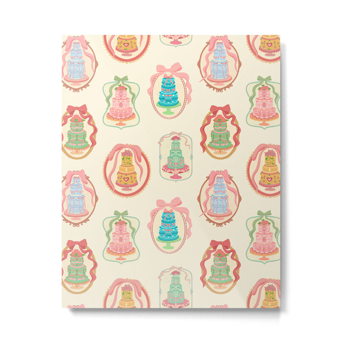 Rococo Cakes Metal Print Gallery Image 1