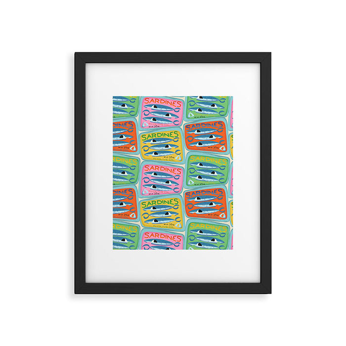 Sardines Framed Art Print Gallery Image 1