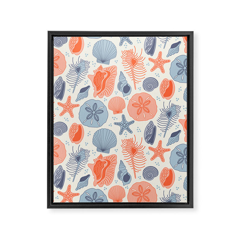 She Sells Seashells Framed Canvas Print Gallery Image 8