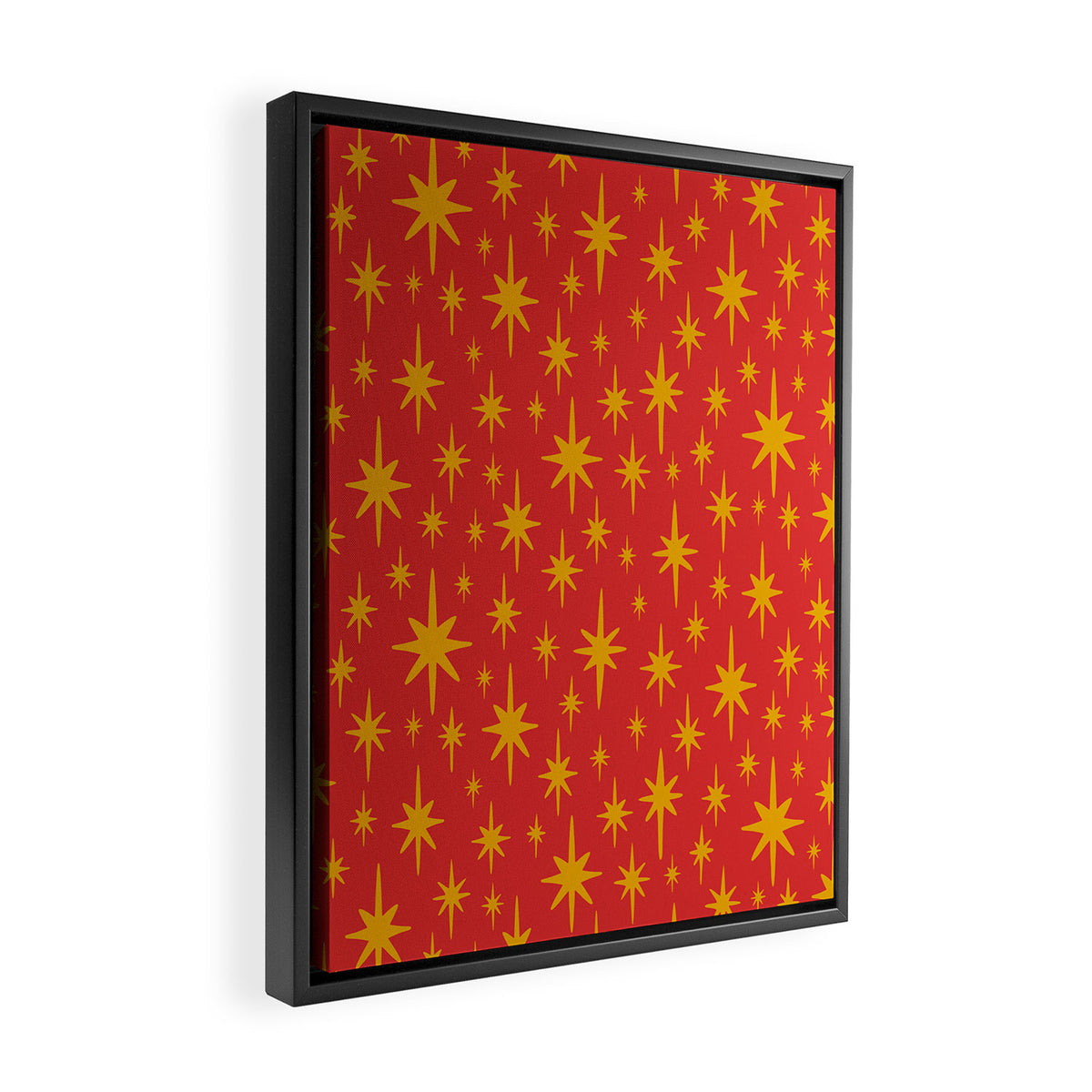 Sparkling Stars Framed Canvas Print Gallery Image 2
