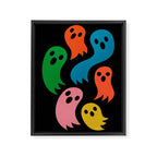 Spooky Ghosts Framed Canvas Print Gallery Image 8