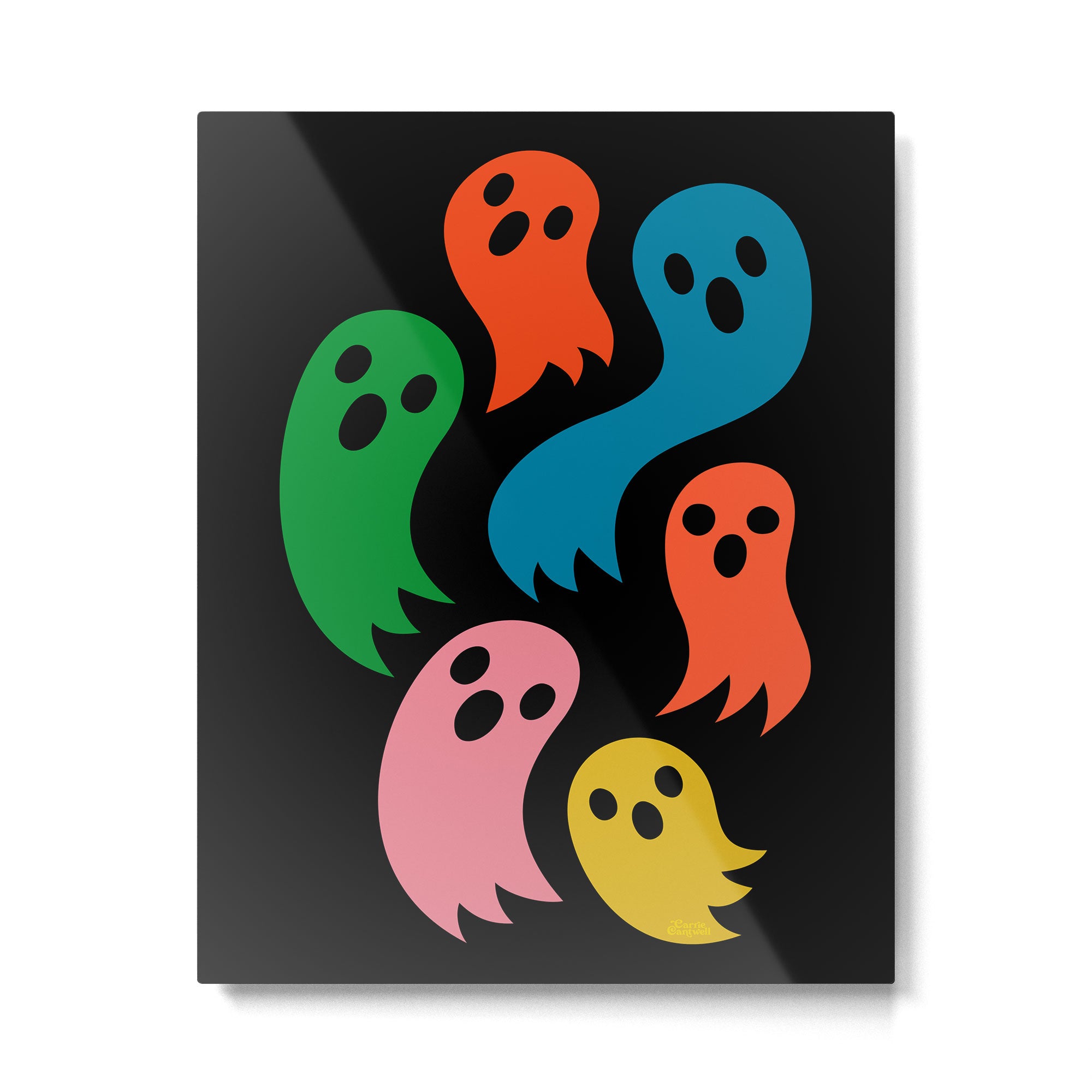 Spooky Ghosts Metal Print Gallery Image 6