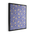 Swans With Bows - Ducks And Flowers Framed Canvas Print Gallery Image 2