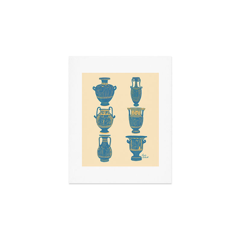 Terracotta Vessels from Italy Art Print Gallery Image 1