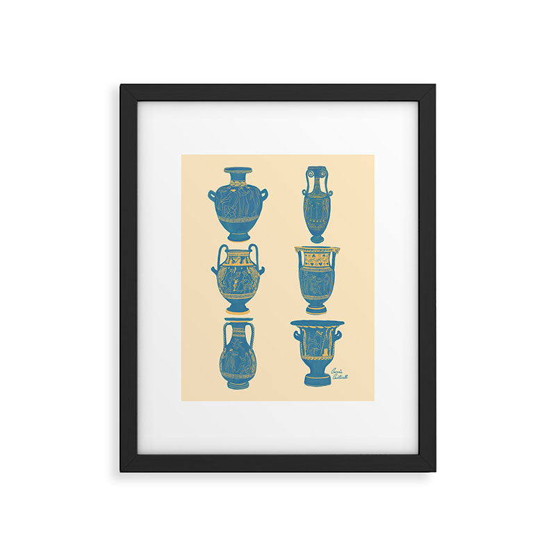 Terracotta Vessels from Italy Framed Art Print Gallery Image 6