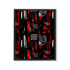 Urban Expressionism Framed Canvas Print Gallery Image 8