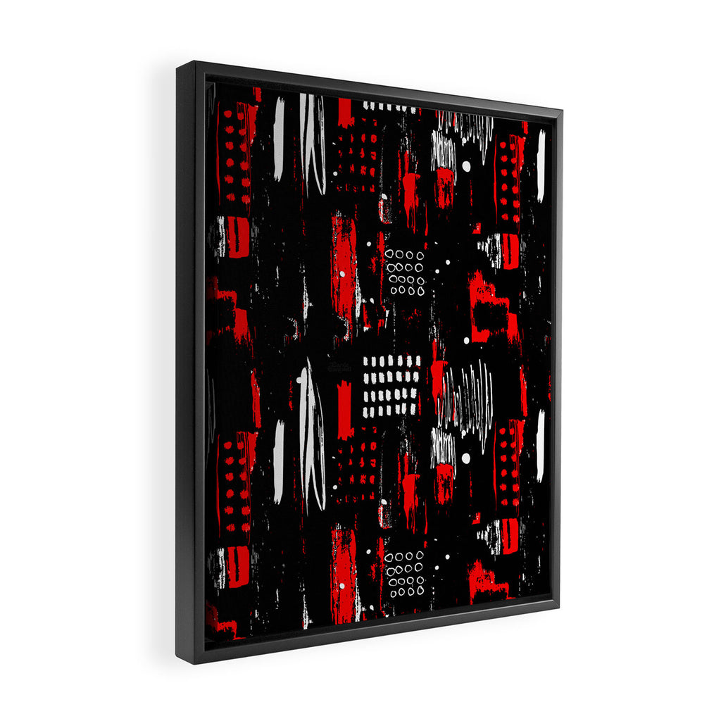 Urban Expressionism Framed Canvas Print Gallery Image 2