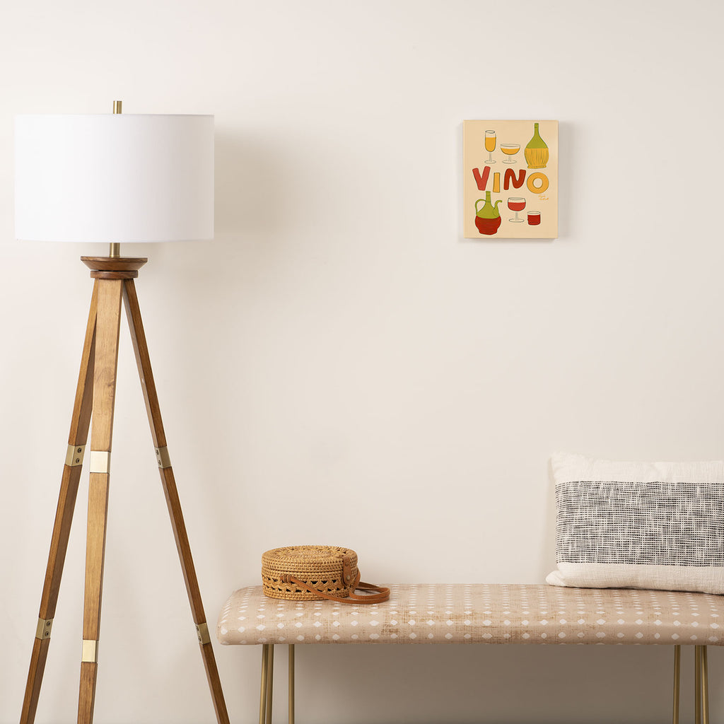 Vino Italian Wine Canvas Print Gallery Image 2