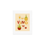 Vino Italian Wine Art Print Gallery Image 1